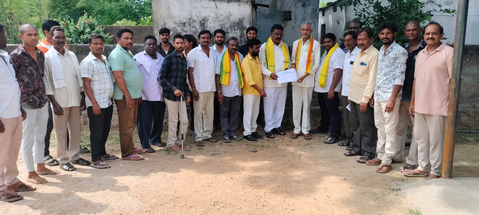 టిడిపి మండల అధ్యక్షుడిగా గుడిపూడి మోహన్ రావు