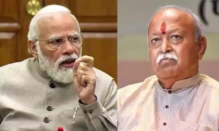 మోధీ పోస్టుకు ఆ ఇద్దరే పోటీ.. ఆర్ఎస్ఎస్ అప్డేట్!