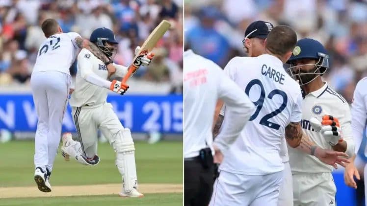 రవీంద్ర జడేజాతో ఇంగ్లాండ్ ఆటగాళ్ళు గొడవ