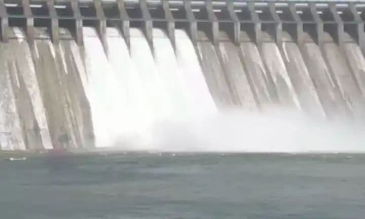 18 ఏళ్ల తర్వాత జులై లో తెరుచుకున్న సాగర్ గేట్లు