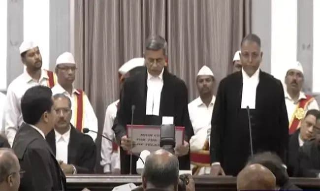 హైకోర్టులో నలుగురు కొత్త జడ్జిల ప్రమాణ స్వీకారం