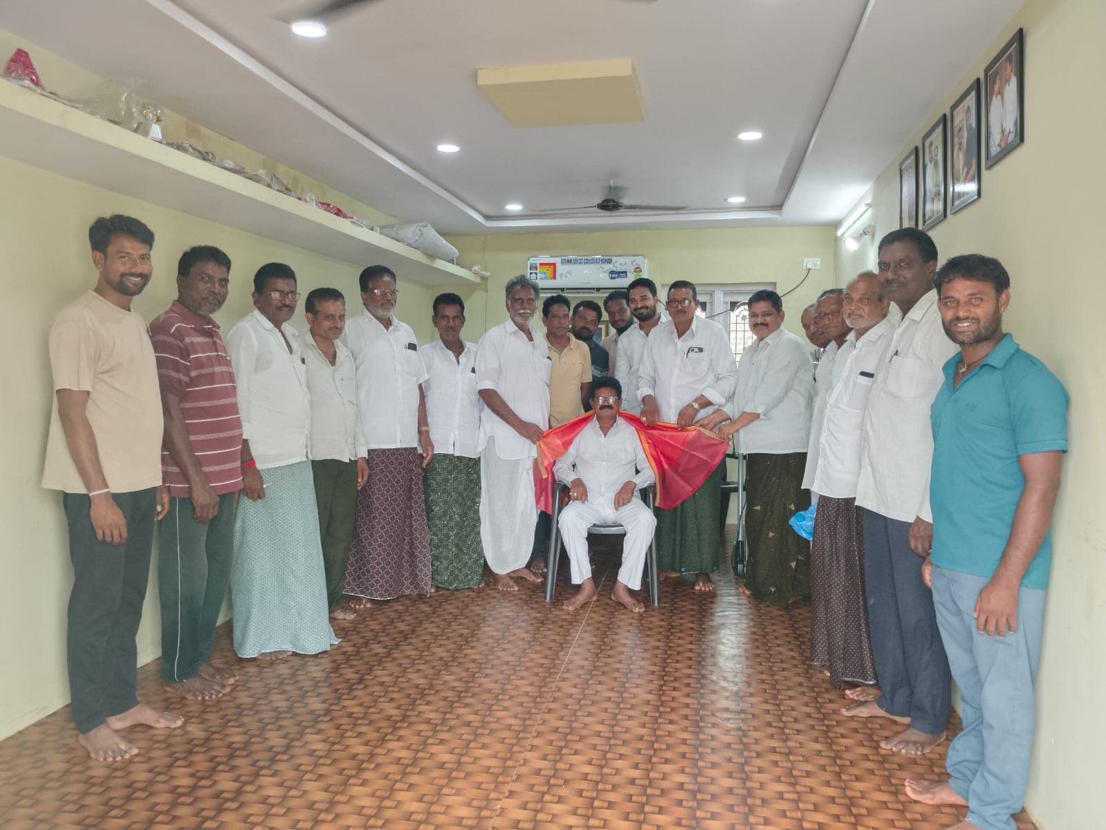 నూతనంగా సొసైటీ చైర్మన్ గా కొమ్మినేని