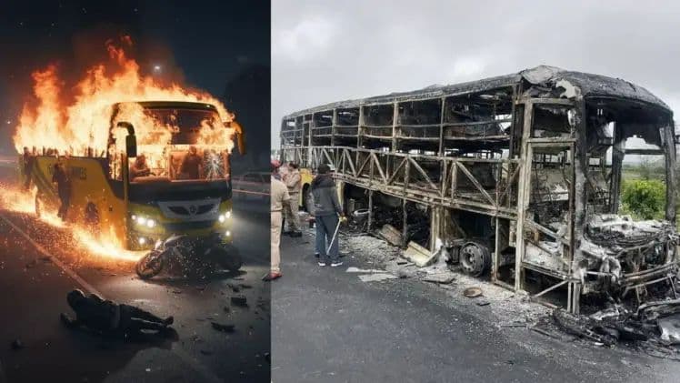 కర్నూలు బస్సు ప్రమాదం ప్రాథమిక నివేదిక