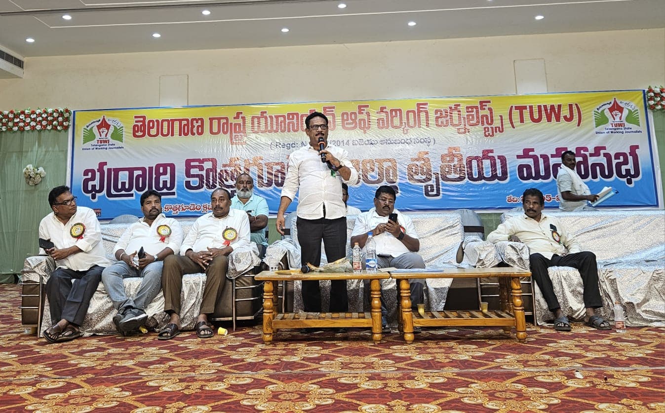 జర్నలిస్టుల సమస్యల పరిష్కారమే ధ్యేయం